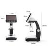 JOEBO Microscope Kit G710 Digital Microscope 1000X 4.3 Inches HD 1080P Portable Desktop LCD LED Microscope Microscope Lens Adapters view 2