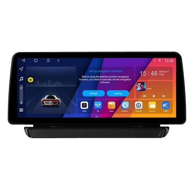 Kunfine Octa Core 2G+32G Car CarPlay Android Auto 12.3" QLED Display Navigation Stereo Touchscreen Headunit GPS Radio Pad Tablet Reverse Camera Media Player for Honda Envix/Crider 2019-2020