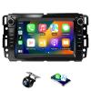 Car Radio for Chevy Equinox 2007-2009,for GMC Acadia 2007-2012,for Buick Enclave 2008-2012 Upgrade Stereo Radio Head Unit with CarPlay 7 inch Touch Screen Android Auto Bluetooth Backup Camera view 1