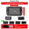 Car Radio for Chevy Equinox 2007-2009,for GMC Acadia 2007-2012,for Buick Enclave 2008-2012 Upgrade Stereo Radio Head Unit with CarPlay 7 inch Touch Screen Android Auto Bluetooth Backup Camera view 3