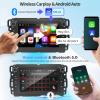 Car Radio for Chevy Equinox 2007-2009,for GMC Acadia 2007-2012,for Buick Enclave 2008-2012 Upgrade Stereo Radio Head Unit with CarPlay 7 inch Touch Screen Android Auto Bluetooth Backup Camera view 4