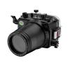 Sea Frogs Waterproof Camera Housing for a6700, 40m/130ft Depth Rating, 67MM Thread Flat Lens Port, Underwater Diving Case Compatible with Sony a6700 Camera, Included Zoom Gear FE 90mm F2.8 G OSS view 2