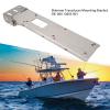 Grcfumo Skimmer Transducer Mounting Bracket, Transom Mounting Hardware, Stainless Steel Transducer Mount, Adjustable Transducer Mount Kit for 3D HD Transducer view 2