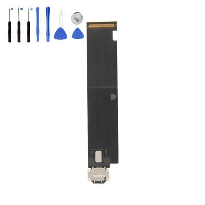 Eutoping USB Charging Port for Apple iPad Pro 12.9 (1st Gen) A1652 A1652 Black Dock Connector Charger Board Flex Cable Assembly Replacement with Tool