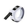 POPOBUY Embossing Label 1/2 Inch A521209 Compatible for DYMO 3D Plastic Emboss Tape 521209 White on Black, 12mm x 3m for Office Mate II 1540 154000, MoTEX E101 E404 Label Makers view 1