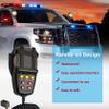 100W 7 Tone Car Siren Horn PA System, 12V Emergency Vehicle Speaker with Microphone, Loud Warning Alarm Megaphone for Truck, Car, Motorcycle, SUV, Boat view 4