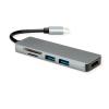 ROLINE Docking Station USB Type C, 4K HDMI, 2x USB3.2 Gen1 (Type A), SD/MicroSD view 1