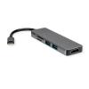 ROLINE Docking Station USB Type C, 4K HDMI, 2x USB3.2 Gen1 (Type A), SD/MicroSD view 3