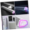 DOITOOL Pc Speakers White Mini Sound Bar for Desktop Gaming Soundbar 3D Surround Sound view 3