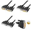 BOXUWFO HONGP DB15 Data Cable DB15 Male to Female 15-pin Connector 2 Rows of 15-Pin Serial Port Parallel Cable(1m,DB15F-DB15F) view 2