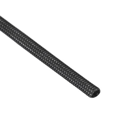 uxcell Insulation Braid Sleeving, 16.4Ft-1mm High Temp Fiberglass Sleeve Black