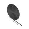 uxcell Insulation Braid Sleeving, 16.4Ft-1mm High Temp Fiberglass Sleeve Black view 2