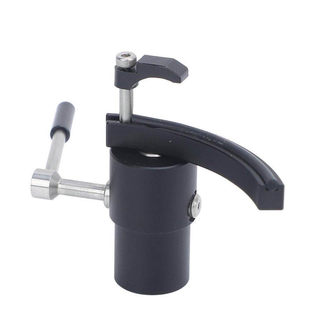 Automatic Tonearm Lifter, Adjustable Height Hydraulic Safety Raiser with Slider, Aluminum Alloy and Stainless Steel Material, Precision Control System, Compatible with (Black)