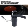 Automatic Tonearm Lifter, Adjustable Height Hydraulic Safety Raiser with Slider, Aluminum Alloy and Stainless Steel Material, Precision Control System, Compatible with (Black) view 3