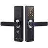 PNAWLLCF Smart Remote Control -Compatible Fingerprint Lock Electric Password Code Number IC Card Door Lock with Key(22x170) view 1