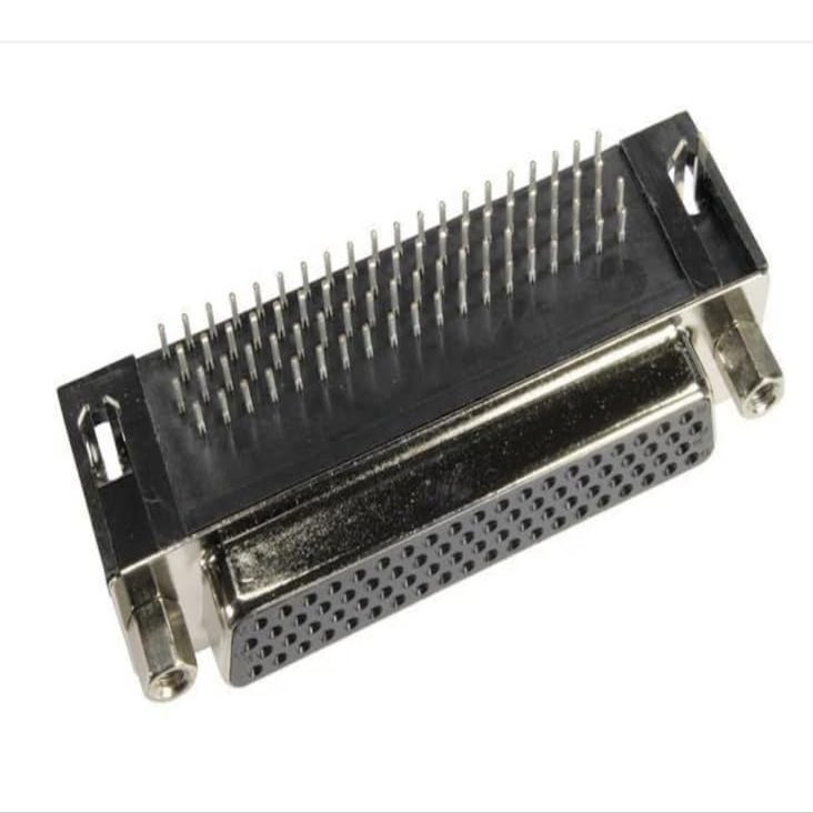 09565525613, D-Sub High Density Connectors DSUB HD FEM RA 78P S4 4-40 Screw