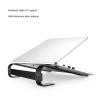 ADPVRLUQ Cooler Laptop Accessories Laptop Stand Riser Anti-Slip(Black) view 2