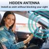 Universal Car Radio Antenna for AM/FM HD Radio - Hidden Windshield Adhesive Patch Antenna with DIN Plug, Compatible with Car Truck SUV Boat Stereo Receivers & Amplifiers view 2