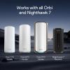 XLTTYWL Orbi 370 Wall Mount Kit, Orbit 7 Mount Bracket Optimize Space Compatible with Orbi 7 Mesh Systems & All Net Gear Nighthawk 7 Routers(RBEWMB-10000S) (Black, 1 Pack) view 4