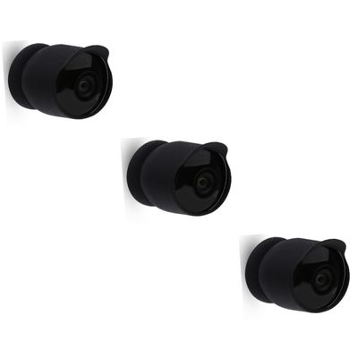 Veemoon 3pcs Silicone Cover Weatherproof Protective Housing Case Brim to Avoid View
