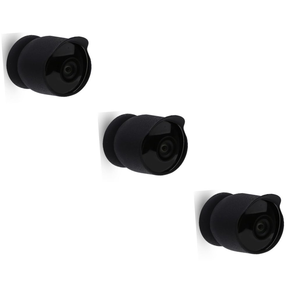 Veemoon 3pcs Silicone Cover Weatherproof Protective Housing Case Brim to Avoid View