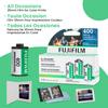 FUJIFILM 400 Color Negative Film (35mm Roll Film, 36 Exposures, 3-Pack) + BluebirdSales Photo Album, Photo Frames (10 Frames) + Microfiber Cleaning Cloth view 2