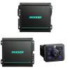 Kicker 51KBTR Powersport Bluetooth Receiver w/ 48KMA1502 & 48KMA8001 Amplifier view 1