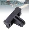 Action Camera Magnetic Adapter Mount, Quick Release Action Camera Adapter with Dual Claws for Action 5 4 3, Compatible with Cycle Mounts, Selfie Sticks, and Neck Brackets view 3