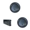 ATG Transcend Series 2500 Watt Class D Mono Amplifier with (2) 15" 4 Ohm DVC Subwoofers view 1