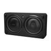 Infinity REFERENCE1200SSL Single 12 Thin Enclosure with Passive Radiator with Infinity Reference-6001A Mono, 600w X 1 Amplifier with Bass Knob and 4GA Pure Copper Amp Wiring Kit view 4
