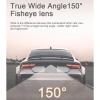 170 Wide Angle Vehicle Backup Camera, HD Vehicle Rear View Camera System for Car Truck SUV (CAM982AHD C Silver) view 3