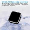 2025 New Version 132G AI Voice Recorder 9800 Hours Voice Activated Recorder Recording Device Built-in HD Recording Module, Hybrid ANC Precise Noise Reduction Technology for Meetings, Work, Lectures view 3
