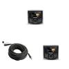 Rockford Fosgate PMX-3 2.7 Wet Bonded IPX6 Color Marine Media Receiver with PMX-1R 2.7 Wet Bonded Ipx6 Color Wired Remote and PMX50C 50 Ft Extension Cable view 1