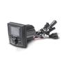 Rockford Fosgate PMX-2 Marine Media Receiver with 2.7 Color Display with PMX-1R 2.7 Wet Bonded Ipx6 Color Wired Remote and PMX25C 25 Ft Extension Cable view 3