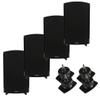 Definitive Technology Home Theater Bundle: 4X ProMonitor 1000 Speakers + 2X Pro-Mount 90 Wall Brackets (Black) view 1