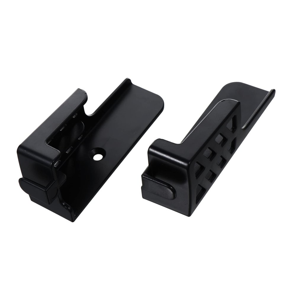 Veemoon Phone Holder Wall Mount Adjustable Tablet Stand Black Abs Material Easy Install No Marks