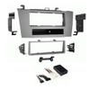Single DIN Car Stereo Installation Kit Compatilble with Camry Solara (Silver) 2004, 2005, 2006, 2007, and 2008 for Factory Amplified Equipped Models view 1