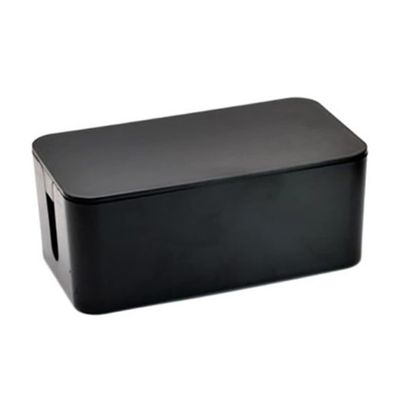 Homoyoyo Electrical Box Cord Organizer Strip Cover Wire Organizer Power Cord Storage Box for Home Office