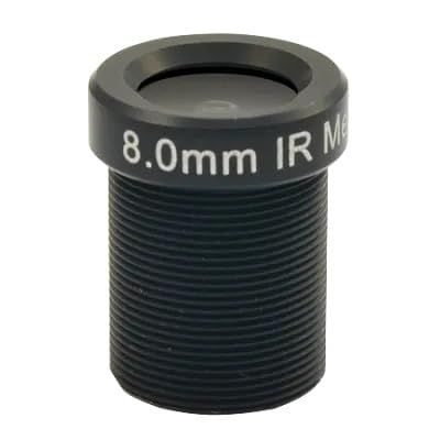 PLEN-4103 8.0mm Fixed Focal Board Mount Lens for Megapixel Cameras