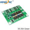 3S 6A 8A 10A 14A 20A 25A 40A 60A Li-ion Lithium 18650 Charger PCB BMS Protection for Drill Motor Lipo Cell Module (Color: 3S 25A Green) view 2