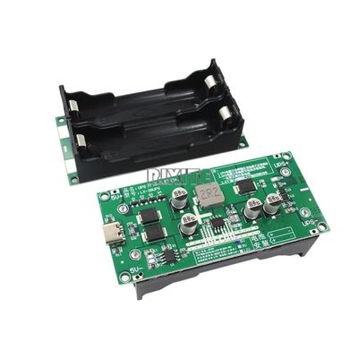 5V 9V 12V Type-C DC-DC UPS Step Up Boost Converter Module 15W 3A 18650 Lithium Charger Router Adapter Supply (Current: 9V)