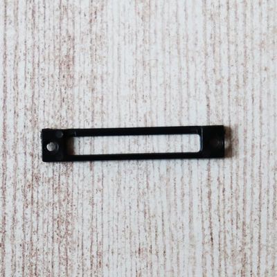 Black Thick Version Plastic Bottom USB Charge Dock Port Bezel for iPod 5th Video 60gb 80gb, 6th Classic Thick 160gb USB Dock Port Bezel Bracket
