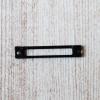 Black Thick Version Plastic Bottom USB Charge Dock Port Bezel for iPod 5th Video 60gb 80gb, 6th Classic Thick 160gb USB Dock Port Bezel Bracket view 1