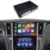 CARAMCO Wireless CarPlay&Android Auto Module Compatible with Infiniti Q50 2015-2019 Retrofit Kit Support Original Camera,Bluetooth Audio and Micphone view 1