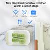 Mini Portable Handheld Inkjet Printer, Food & Coffee Printer for Custom Prints on Cakes, Bread, and More, App-Controlled, Black view 3