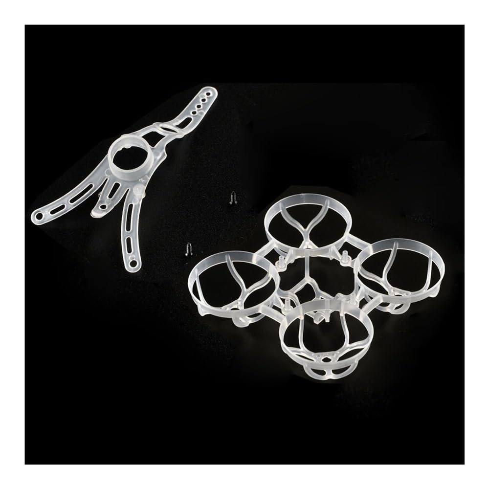Fit for Happymodel 65MM Frame Kit for Mobula6 2024 / Mobula6 ECO 2024 with Camera Mount Bracket for Mobula6 ECO 2024 / Mobula6 2024 FPV(W Canopy for EC0)