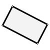 120 inch Projector Screen 16:9 Thicken Portable Non Crease Projector Curtain, Projection Screen for Home Theater Office Outdoor view 4