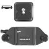 Bebaimis Camera Clip for Backpack, Black, Aluminum Alloy, 66 lbs Capacity, Backpack Strap Mount, One-Hand Operation, Hand Free, Lightweight, Non-Slip view 1