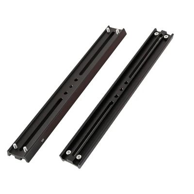 335mm Four Screw Holes Dovetail Mounting Plate Astronomical Telescope Accessories(335mm XY240531 Black)