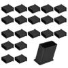 FOCMKEAS USB2.0 Plug Protective Cover 20 Pcs Anti-Dust Protector Caps, Plug Protector Caps for USB2.0 Male Ports and Computers Black PE view 1